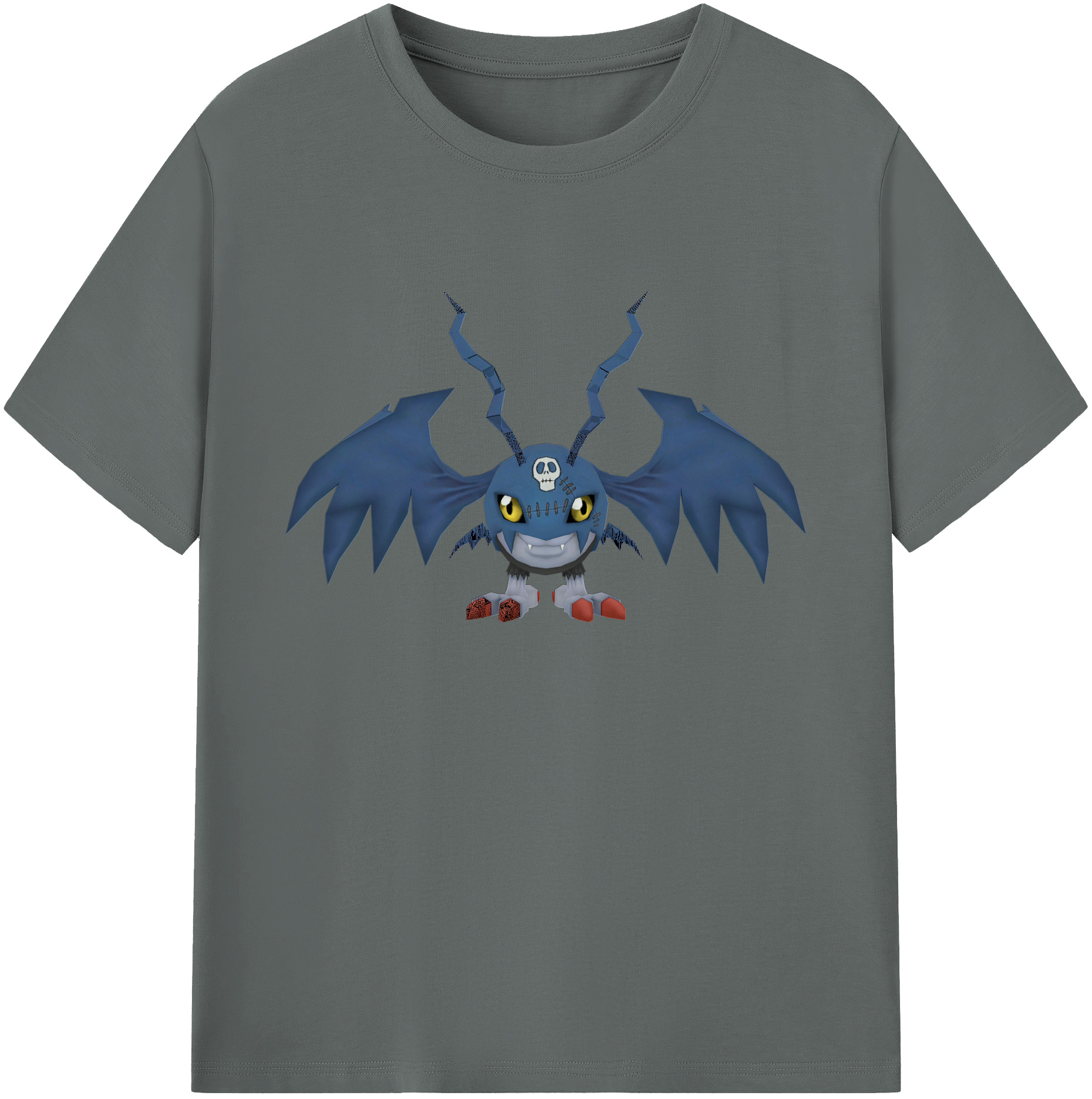（画像用） Digimon デジタルモンスター/デジモン 綿100％ メンズ半袖Tシャツ｜肌触りやわらか＆通気性